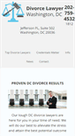 Mobile Screenshot of divorcelawyer-washingtondc.com